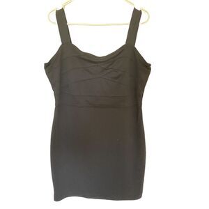 Sofia Vergara Black Sleeveless Bodycon Dress – XL – Sexy & Sleek